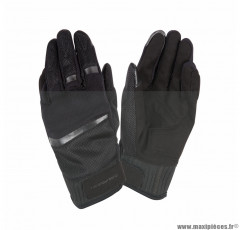 Gants moto printemps-été Tucano Penna taille XXL (T12) couleur noir (compatible écran tactile)