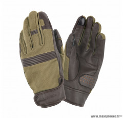 Gants moto printemps-été Tucano Bob taille XXL (T12) style vintage (compatible écran tactile)