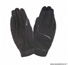 Gants moto printemps-été Tucano Miky taille S (T8) couleur noir (compatible écran tactile)