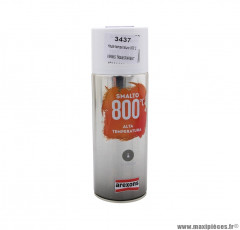Bombe de peinture Arexons pro haute température 800 degrés couleur vernis transparent - spray 400ml (3437)