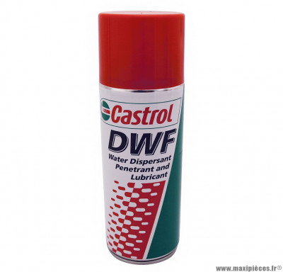 Dégrippant / lubrifiant / anti-corrosion / hydrofuge Castrol DWF - spray 400ml