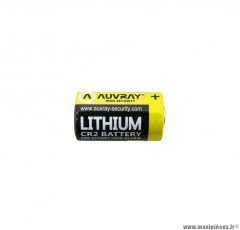 Pile cr2 3 v lithium pour antivol Auvray