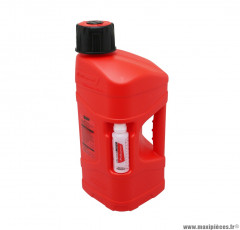 Bidon/jerrican 10L Polisport Prooctane rouge (+ bidon 100ml)