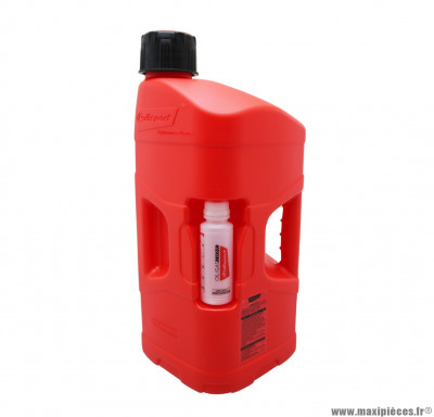 Bidon/jerrican 20L Polisport Prooctane rouge (+ bidon 250ml)