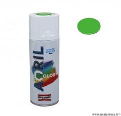 Bombe de peinture acrylique Arexons couleur vert RAL 6018 - spray 400ml (3981)