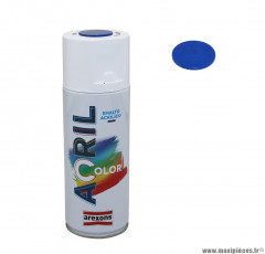 Bombe de peinture acrylique Arexons couleur bleu traffic RAL 5017 - spray 400ml (3951)
