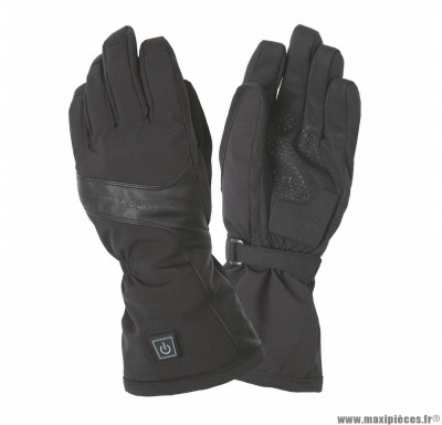 Gants moto automne-hiver chauffant Tucano Handwarm taille S (T8) couleur noir