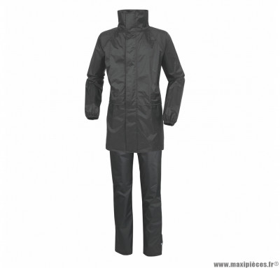 Vêtements de pluie taille M Tucano Set Diluvio Start - couleur noir (pack veste + pantalon)