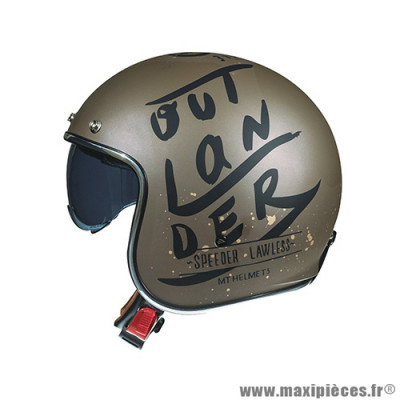 Casque jet/bol MT Le Mans 2 SV Outlander taille XL (T61-62) couleur marron mat