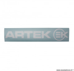 Planche autocollants Artek blanc 390x90mm (1 Artek et 1 EK)