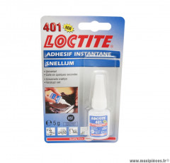 Colle / super glue Loctite 401 (5g - sous blister)