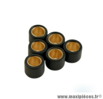 Galets (x6) Teknix taille 19x15,5 poids 8,5g * Déstockage !
