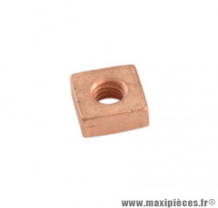 Ecrou carre cylindre pot d'échappement bridé m6x100 pour cyclomoteur 103