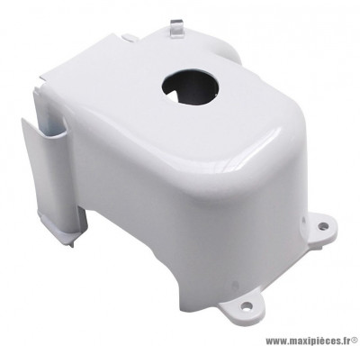 Coiffe de cylindre blanc pour scooter mbk booster, stunt / yamaha bws, slider