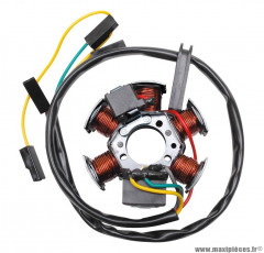 Stator allumage (80w avec capteur sans platine) pour mécaboite derbi senda, gpr / gilera smt, rcr