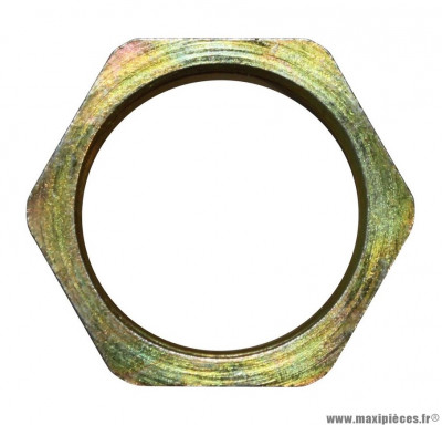 Ecrous d'embrayage fileté (x2) m28 x 1/34mm pour scooter