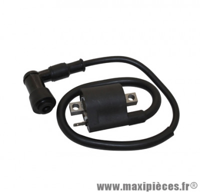 Bobine allumage pour maxi scooter 125cc yamaha majesty 1998>2009, cygnus 1996>2003 / mbk skyliner 1998>2009, flame 1996>2003 (référence origine : 3rwh231000000)