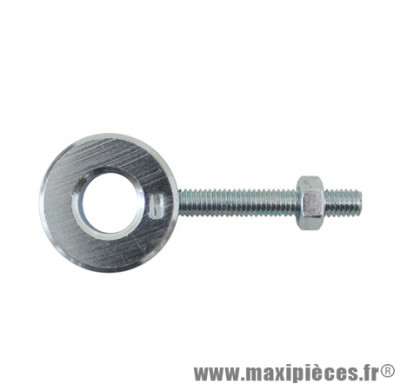 Tendeur de chaine (avec axe de roue 12mm) pour mécaboite derbi senda (référence origine : 00h01302172)