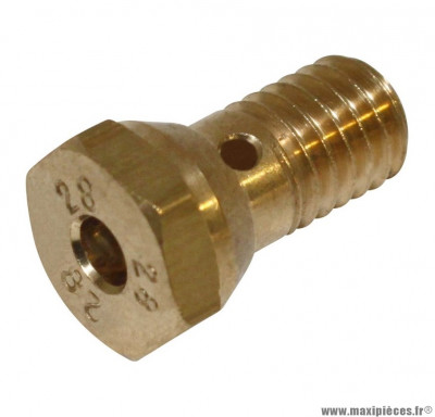 Gicleur principal (numéro 28) adaptable solex