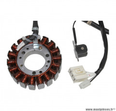 Stator allumage (18 poles) pour maxi scooter 500cc yamaha tmax 2004>2007 (5vu814100100)