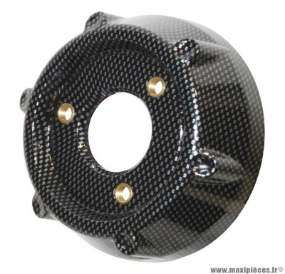 Embout de pot d'échappement carbone pour maxi scooter 125cc yamaha xmax après 2006 / mbk skycruiser