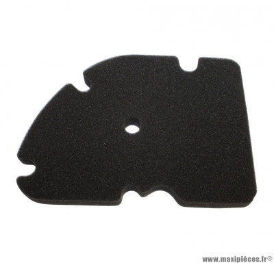 Mousse filtre à air pour maxi scooter 125cc piaggio hexagon lx4 4T 98>99, liberty 98>01, et4 96>98, lx 98>99 sfera 95>98 / 250cc peugeot satelis après 2004