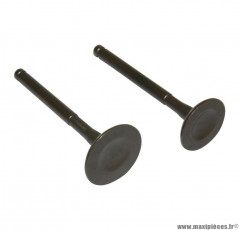 Soupapes (x2) pour maxi scooter chinois 125cc GY6 152QMI 4T