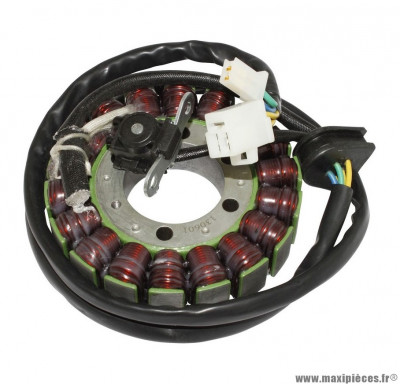 Stator allumage (18 poles) pour maxi scooter 400cc suzuki burgman 2003>2006