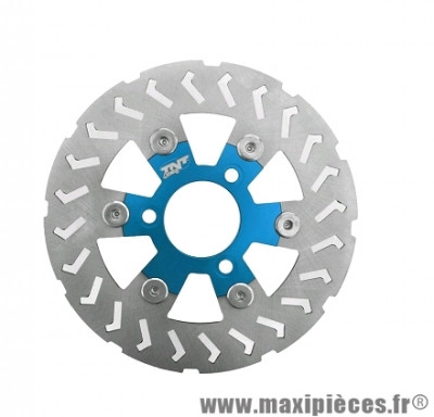 Disque de frein avant flottant diamètre 240 bleu pour scooter mbk nitro / yamaha aerox