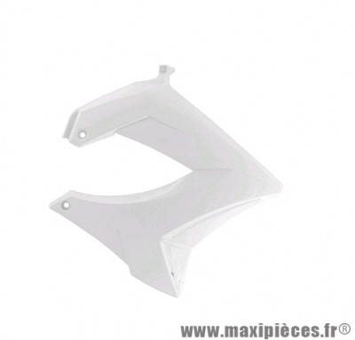 Habillage reservoir droit blanc pour 50 à boite derbi senda drd, xtrem 2003