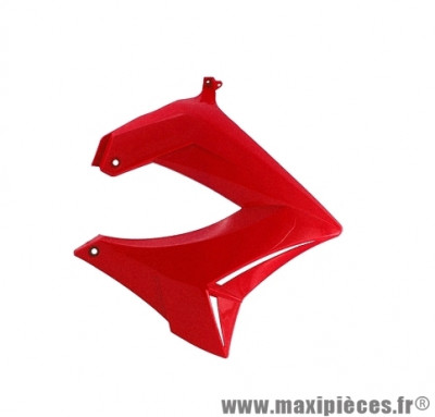 Habillage reservoir droit rouge pour 50 à boite derbi senda drd, xtrem 2003