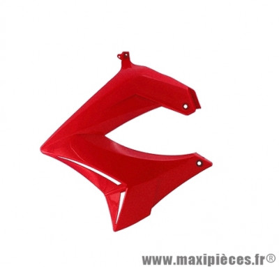 Habillage reservoir gauche rouge pour 50 à boite derbi senda drd, xtrem 2003