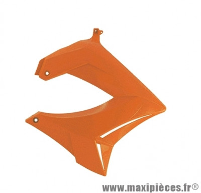 Habillage reservoir droit orange pour 50 à boite derbi senda drd, xtrem 2003