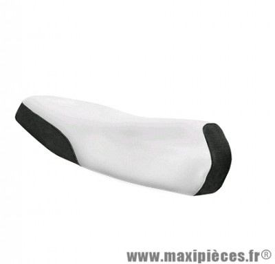 Couvre selle blanc / noir pour scooter mbk booster après 2004