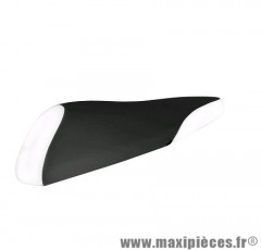 Couvre selle noir / blanc pour scooter mbk stunt