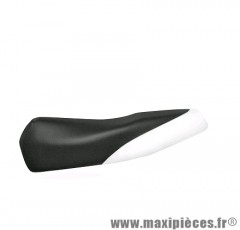 Couvre/housse de selle noir et blanc pour scooter mbk booster spirit et Yamaha bws