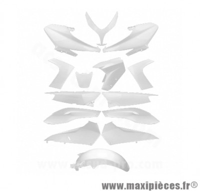 Kit 14 pièces carrosserie (à peindre) pour maxi scooter 500cc yamaha t-max 2008>2011