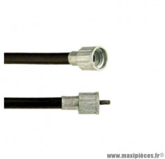Câble de transmission compteur huret / transval (longueur 72 cm) carré pour cyclomoteur peugeot 103 sp