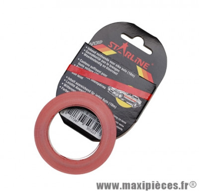 Autocollant/sticker/liseret rouge pour jante et carrosserie rouleau de 10m largeur 6mm