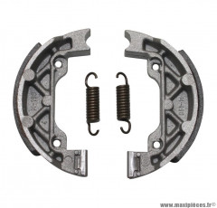 Paire de mâchoires de frein avant et arrière diamètre 95 épaisseur 20mm pour cyclomoteur mbk 51 evasion hardrock magnum passion