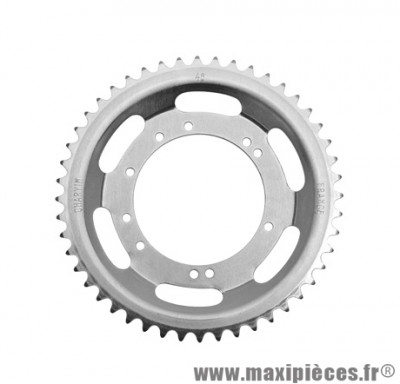 Couronne bts tole 48 dents (diamètre 94) 10 trous pour cyclomoteur peugeot 103