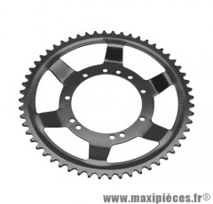 Couronne roue rayons 56 dents (alesage 94mm) 11 trous pour cyclomoteur mbk 51