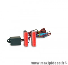 Ensemble leds clignotants rouge