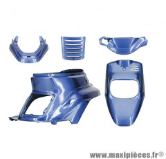 Kit 5 pièces carrosserie bleu cocktail pour scooter mbk booster