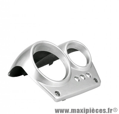 Couvre compteur gris métal pour scooter mbk nitro / yamaha aerox