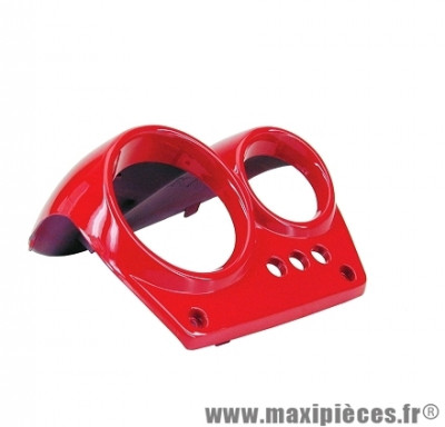 Couvre compteur rouge scuderia pour scooter mbk nitro / yamaha aerox