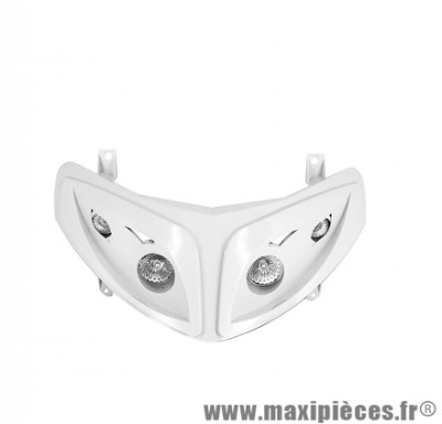 Double optique blanc (4 lampes halogène) pour scooter peugeot speedfight 2