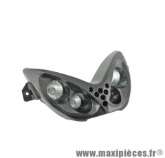 Double optique noir (4 lampes halogène) pour scooter mbk nitro / yamaha aerox