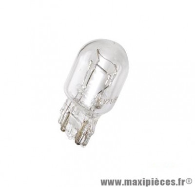 Ampoule 12v 21/5w wedge T20 import * Déstockage !