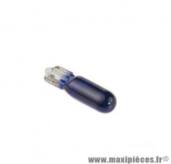 Ampoule compteur 12v 1.2w wedge import T5 bleu éclairage